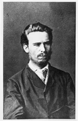 Portret van Sergei Nechaev (1847-82)